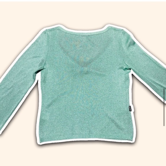 Moschino Festive Shimmer Christmas Holiday New Years Party Sweater - Picture 9 of 13